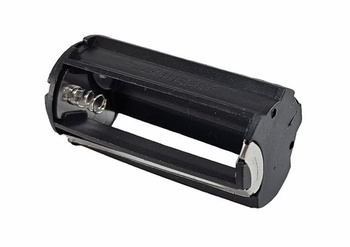 Okrúhly držiak batérií pre 3 x 1,5V AA batérie, Ø 30 mm, valcová schránka na batérie