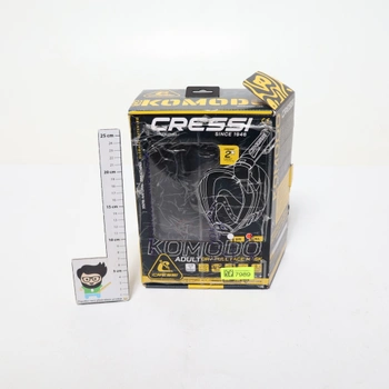 CRESSI since 1946 – Šnorchlovací maska Komodo, celoobličejová maska, suchá se zorným polem 180° –