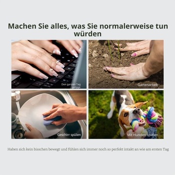 BTArtbox Press On Nails, Bold Brew, krátke štvorcové, hnedé, 30 ks