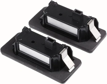 Yuk 2 x LED osvětlení SPZ pro A4 B8 A5 Q5 Passat S5 bez chyb