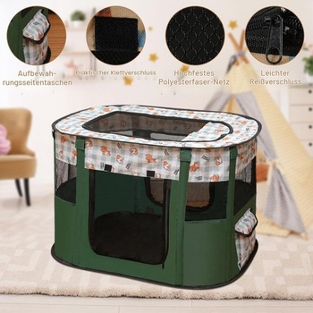 Ohrádka pre psov EUBSWA PB-023-CWWLZP-07-DGEG