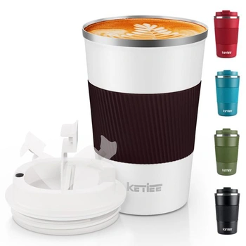 KETIEE hrnček na kávu so sebou, termohrnček 380 ml,…