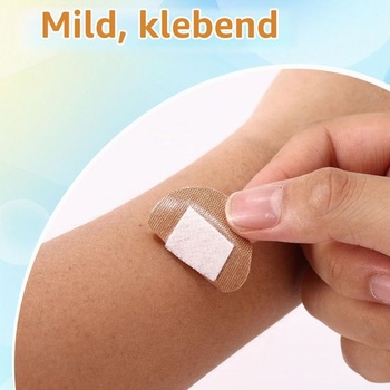 Tinoaly 120 ks kulatých náplastí, 4 velikosti, prodyšné elastické látkové, malé kulaté náplasti