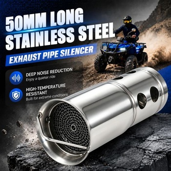 Tlmič výfuku pre motocykle, DB killer, vonkajší priemer 50 mm x dĺžka 141 mm, dĺžka 50 mm * 141 mm