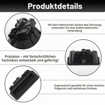 Kľučka veka batožinového priestoru, veko batožinového priestoru 51247118158 pre BMW E90 E91 E92 E93