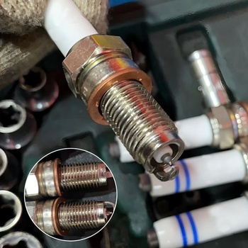 Těsnění vypouštěcí zátky oleje pro Peugeot, Renault, Citroen, Opel, Mini, 10 kusů