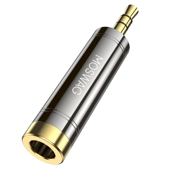 MOSWAG 3,5 mm na 6,35 mm stereo TRS jack adaptér, audio…