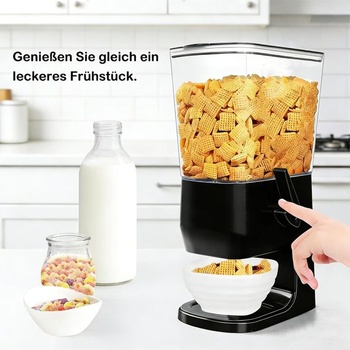 Dávkovač cereálií, dávkovač potravín 3,2 l dávkovač cereálií a kukuričných vločiek drvený (bez
