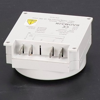 Digitálny programovateľný LCD časovač Baomain, vstup CN101C, výstup 12V, 12V DC/AC, 16A, podpora
