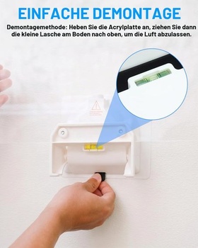 SUPAREE Nástenný skladací stôl pre obytné vozidlá, 40 * 28,5 cm, Externý závesný stôl pre obytné vozidlá,