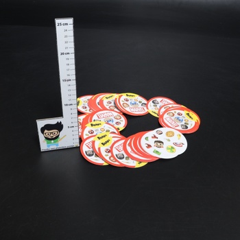 Asmodee - Dobble: Marvel Emoji Official - Stolní hry - Hra na rychlost a postřeh - Rodinné karetní