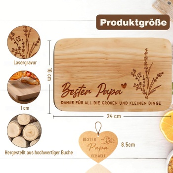 Doštička s gravírovaním Generisch Papa