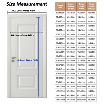 Sieť proti hmyzu na balkónové dvere 95x200 cm, magnetická sieť proti hmyzu na balkónové dvere, nie je