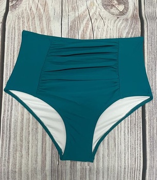 Dámske bikiny JFAN s vysokým pásom, štýlová úzka sukňa, volánové plavky, dámske plavecké šortky,