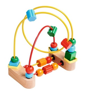 Eichhorn Motor Skills Loop - Farebná motorická hračka s…