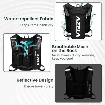 Běžecký batoh flintronic, lehký hydratační batoh, horolezecká hydratační vesta, batoh, vhodný pro