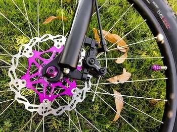 Plávajúci brzdový kotúč na bicykel 160mm/180mm so 6 skrutkami pre horské a cestné bicykle,