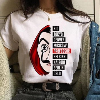 Dámske tričko Cosmique La Casa De Papel XS