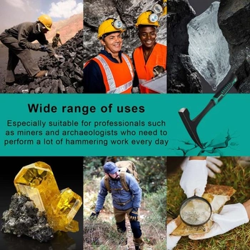 Geologické průzkumné kladivo, malé geologické kladivo, tesařské kladivo, geologické kladivo,