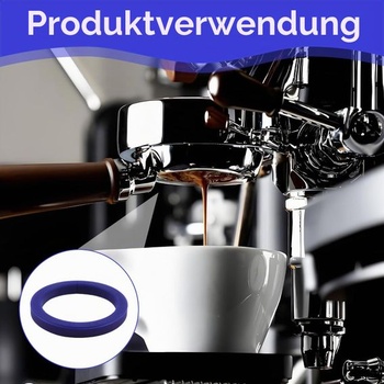 O-kroužek pro espresso kávovary E61, 2 kusy, Ø 73x57x8,5 mm, modrý