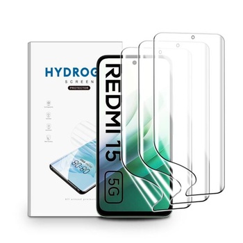 Hydrogélová ochranná fólia na displej pre Xiaomi Rmi 5, balenie 3 kusov TPU HD priehľadné ochranné