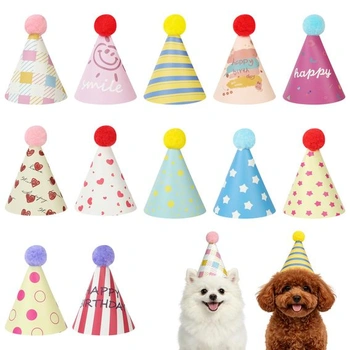 12 párty čiapok, narodeninové čiapky pre plyšáky, malé…