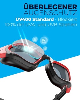 Plavecké okuliare AqtivAqua DXS-MGLDWH-S
