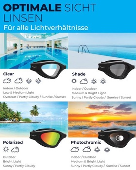 Plavecké okuliare AqtivAqua DXS-MGLDWH-S