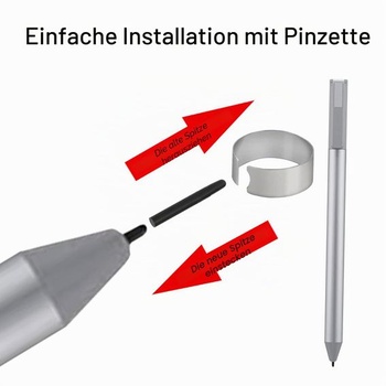5 originálnych náhradných hrotov pre Lenovo USI Pen 2, [Nie je určené pre magnetické pero Lenovo USI