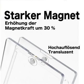 Magnetický držiak kariet pre zberateľské karty, 35PT magnetický držiak kariet, UV odolný priehľadný