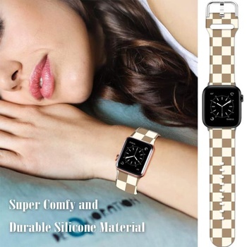 Športové mäkké silikónové remienky kompatibilné s Apple Watch 49mm / Ultra 46mm 45mm 44mm 42mm 41mm