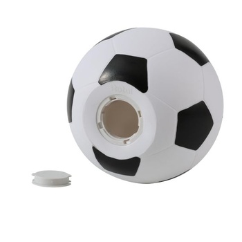 I-TOTAL® - Zábavná dekoratívna pokladnička/priehradka na mince z robustného plastu (Futbalová lopta)