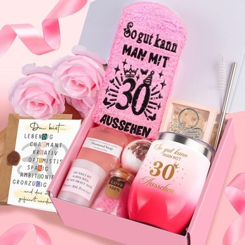 Dárky Giftota k 30. narozeninám pro ženy, Dárky pro ženy, Personalizovaná sada dárků k 30.