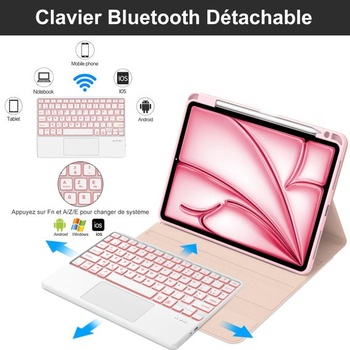 Klávesnica pre iPad Air 11 palcov M4 2026/M3 2025/M2 2024/Air 5th/4th 10,9 palcov