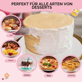 25 okrúhlych podložiek na torty, kartónové formy na torty s priemerom 30 cm, biele