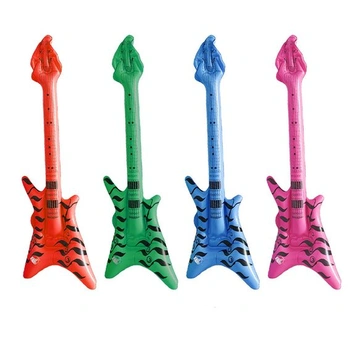 4dielna nafukovacia sada gitár 60 cm, farebné vzduchové…