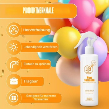 Sprej na lesk balónikov, dodáva lesk, chráni pred prachom, 250 ml