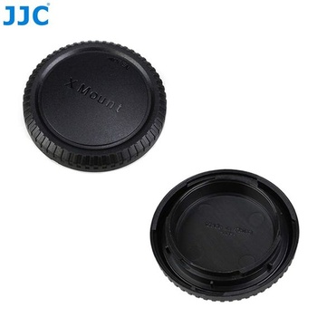 Krytka těla JJC + zadní krytka objektivu pro fotoaparát/objektiv Fuji X (1 sada)