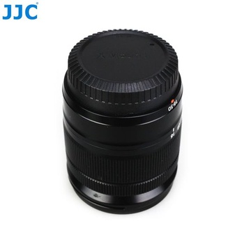 Krytka tela JJC + zadná krytka objektívu pre fotoaparát/objektív Fuji X (1 sada)