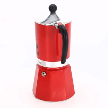 Moka kanvica Bialetti 4963 Rainbow červená