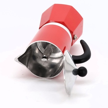 Moka kanvica Bialetti 4963 Rainbow červená