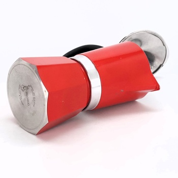 Moka kanvica Bialetti 4963 Rainbow červená