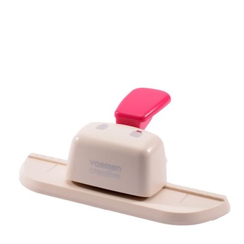 Vaessen Creative Border Punch Dinner - Rolodex / Rolka s otvormi na zakladače 1 x 3,2 cm - Dierovačka na