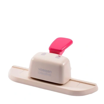 Vaessen Creative Border Punch Dinner – Rolodex/Role s otvory na pořadače 1 x 3,2 cm – Děrovačka na