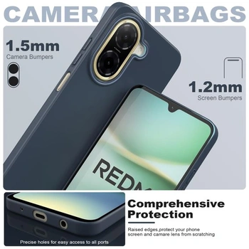 Púzdro pre Xiaomi Redmi A5, nárazuvzdorné, odolné proti poškriabaniu, tenké pevné PC púzdro,