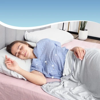 Chladivá deka, veľkosť queen size 203,2 x 228,6 cm, Q-Max >0,46, technológia Arc-Chill, pre horúce