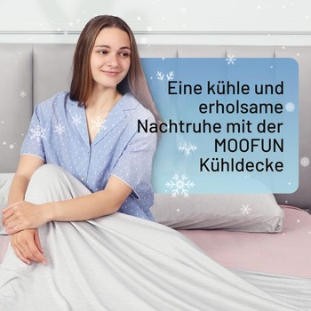 Chladivá deka, veľkosť queen size 203,2 x 228,6 cm, Q-Max >0,46, technológia Arc-Chill, pre horúce