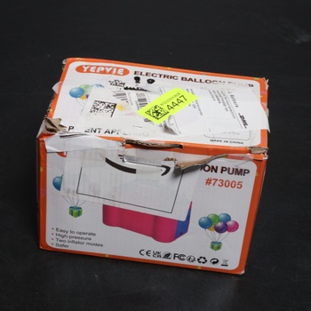Elektrické čerpadlo na balóniky YEPVIE, 600W elektrické čerpadlo na balóniky so 14 súpravami balónikových