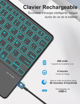 Bezdrôtová klávesnica FOGARI Bluetooth 10