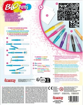 Lansay Blopens - Sada aktivit Kawaii - Kreslení a vybarvování - Věk 5+ Sada aktivit Kawaii
